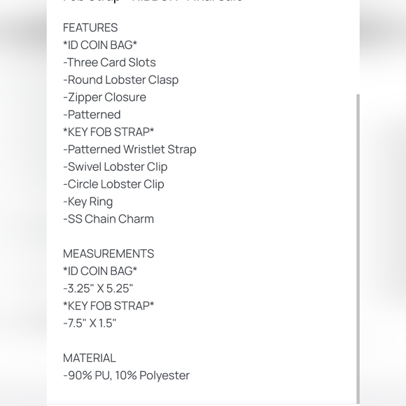 Simply Southern Bows Navy Pink Card Holder & Wristlet Keychain Set - Picture 2 of 3